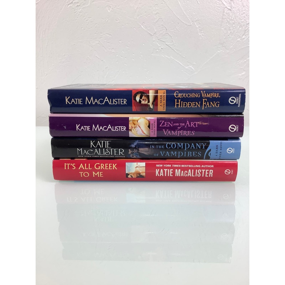 Katie MacAlister Vampire A Darks nest novel HC bundle of 4 books EUC - Picture 2 of 12